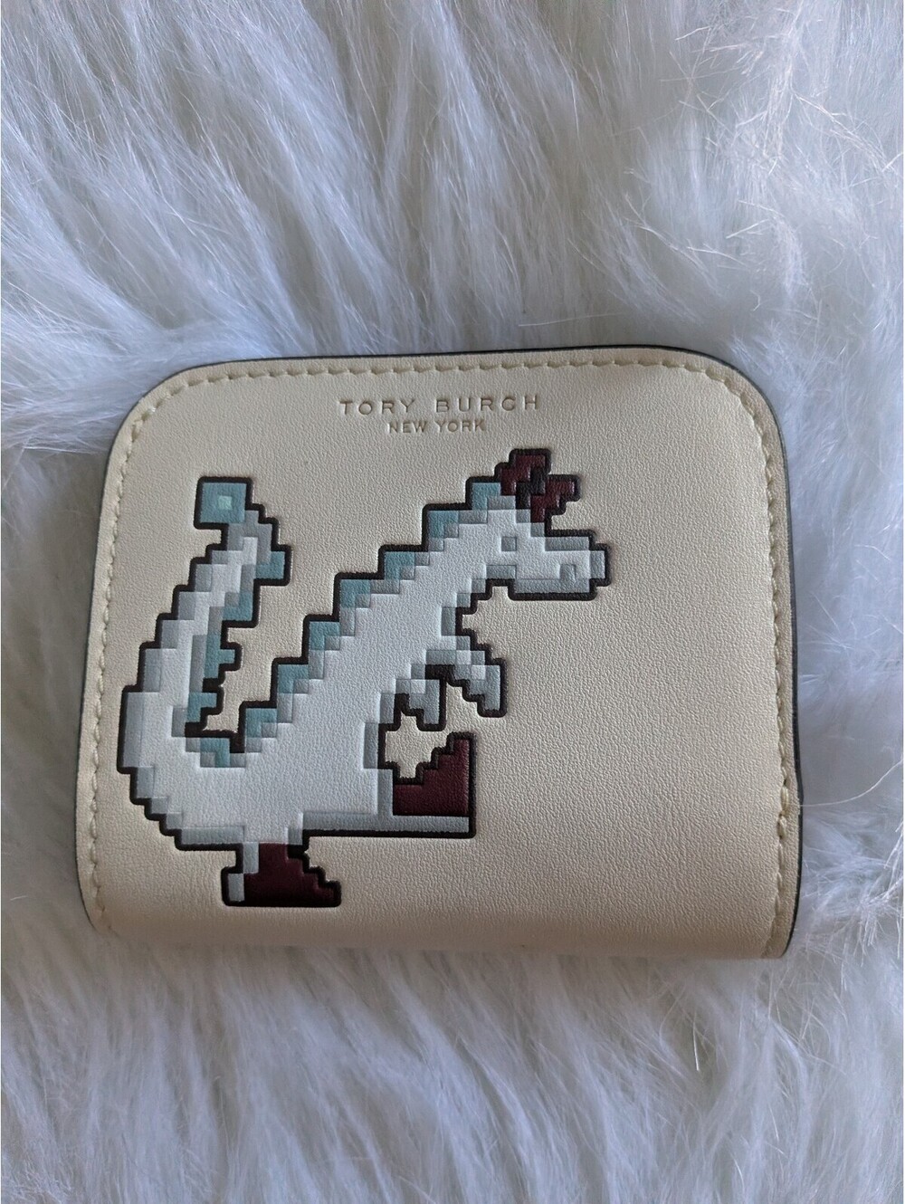 Tory Burch Year of The Dragon wallet pre owned